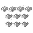 25-1 Connecting Link 1/4" Carbon Steel spring clip 10 Pcs