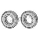 6305 ZZ Ball Bearing / 2 Pcs - Metal Shields - 25 62 17 mm