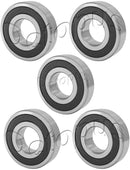 5 Pcs Premium 6805 2RS ABEC3 Rubber Sealed Deep Groove Ball Bearing 25x37x7mm