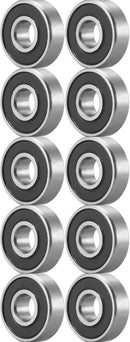 10pcs SR12 2RS Stainless Steel Sealed 3/4" x 1 5/8" x 7/16" inch Ball Bearings
