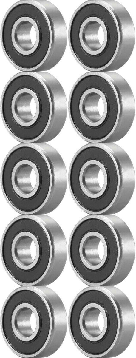 10pcs SR12 2RS Stainless Steel Sealed 3/4" x 1 5/8" x 7/16" inch Ball Bearings