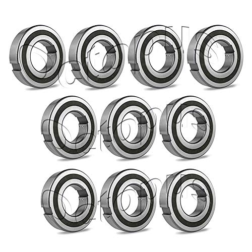 KOB 10 Pcs CSK 17 PP One-Way Bearing 17x40x12mm Deep Groove