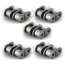 100-2 Offset Link 1.25" Carbon Steel 5 Pcs