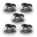 40-1 Offset Link 1/2" Carbon Steel 5 Pcs