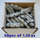 50 Pcs of OCTOPUS FE Clip On Wheel Weight Balance P STYLE 1.25 oz