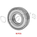 KOB 50PC Premium R3 ZZ ABEC3 Metal Shielded Deep Groove Ball Bearing 5 x 13 x 5mm