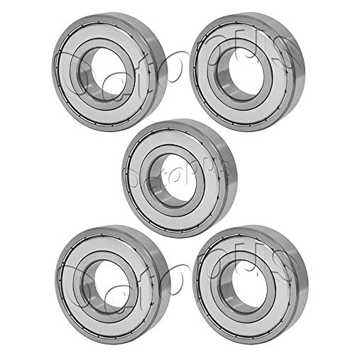 KOB 5PC R4 A ZZ ABEC1 Metal Shielded Deep Groove Ball Bearing 6.350x15.875x4.97mm