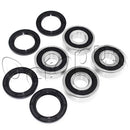 Compatible for Honda TRX300EX FourTrax ATV Bearing & Seal kit for 2 Sides Front Wheel 1993-2009