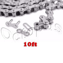 08B-1 Roller Chain for Sprocket 10 Feet With 1 Connecting Link Drive Chain