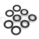 Suzuki LT-F250 Quadrunner ATV both Rear Wheels Bearings & Seals Kit 1988-2001