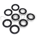 Suzuki LT-4WD QUADRUNNER ATV both Rear Wheel Bearings & Seals Kit 1988-1998